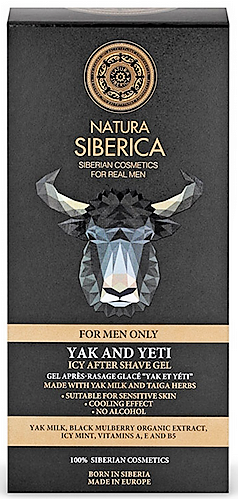 Natura Siberica Men adov gl po holen Yak a Yeti 150ml d.s: 04.2024