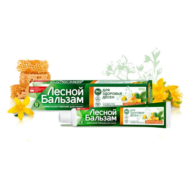 Lesn Balzam Zubn pasta s propolisom a ubovnkom 75 ml