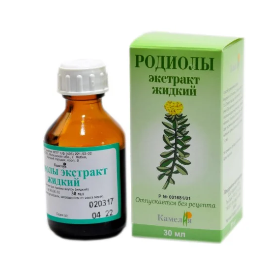 RHODIOLA extrakt (rozchodnica ruov) tinktra  kvapky 30 ml