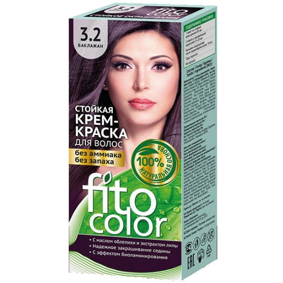 3.2 FitoColor Dlhotrvajca Krmov Farba na vlasy Baklan 50/25x2/15-115ml d.s:05.2024