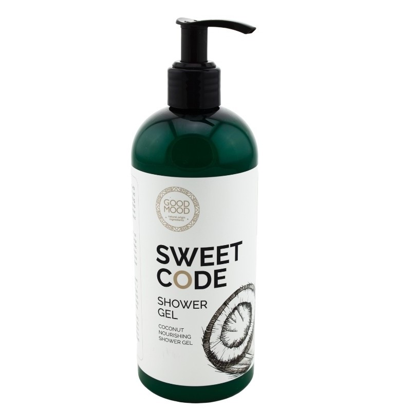 SWEET CODE vivn kokosov sprchov gl pre such a normlnu pokoku, 400 ml