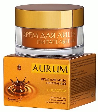 AURUM Vivn krm na tvr s 24 kartovm zlatom 45g 