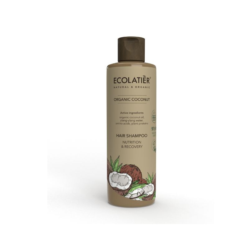 ECOLATIER Viva a Obnova ampn ORGANIC COCONUT 250 ml