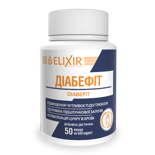 ELIXIR DIABEFIT (PRE ZDRAV HLADINU CUKRU A NORMALIZCIU METABOLIZMU) 50 kapsl 