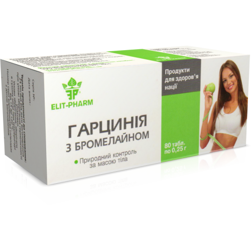 ELIT Pharm - Garc�nia s Bromela�nom 80 tbl